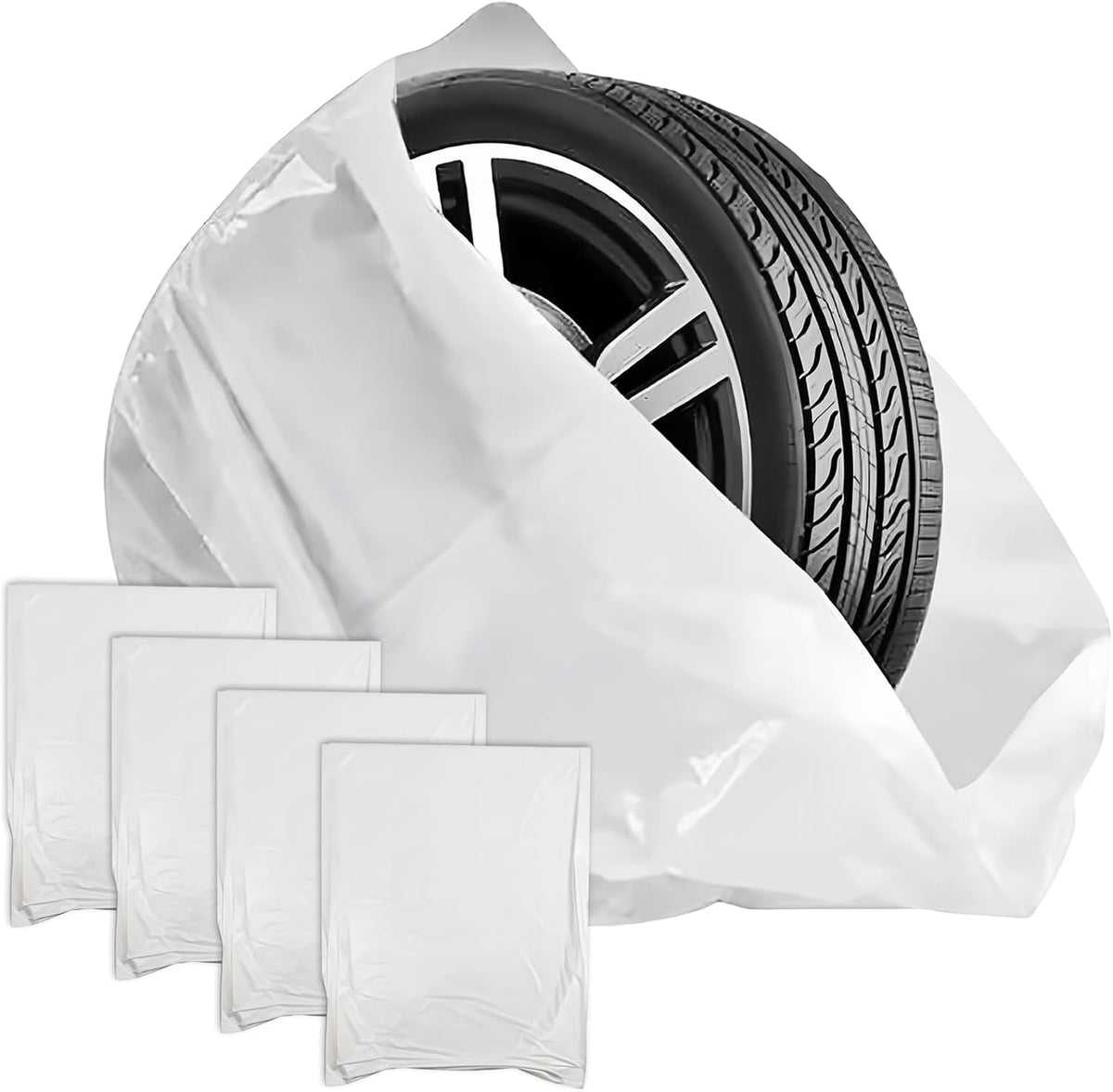 Housses de rangement pour pneus: indéchirable, résistant à l'eau, Lot de 4, 70 cm